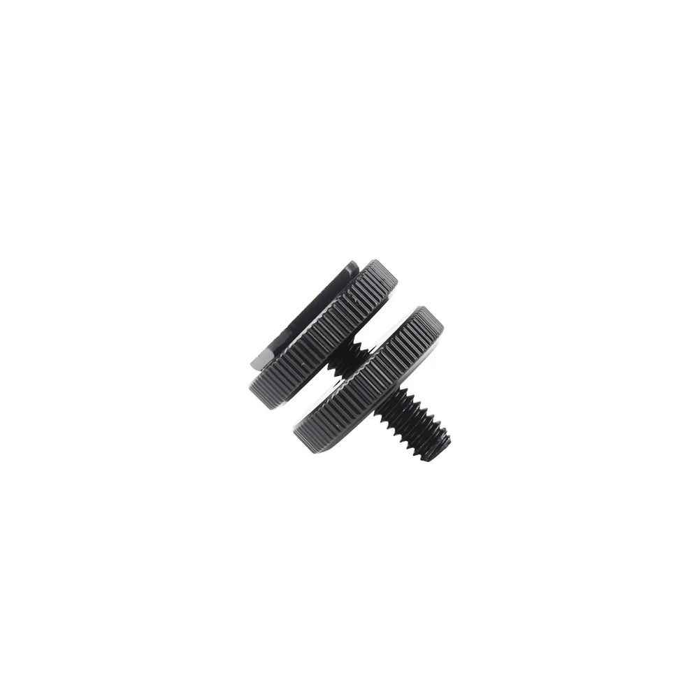 Viltrox Pro 1/4 &quotдвойные гайки винт с резьбой для крепления на штативе Black To Flash Hot Shoe