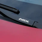 Металлическая Эмблема для автомобильного декора, светоотражающие наклейки, наклейки на автомобильные стеклоочистители для Mitsubishi ASX PAJERO, аксессуары для стайлинга автомобиля