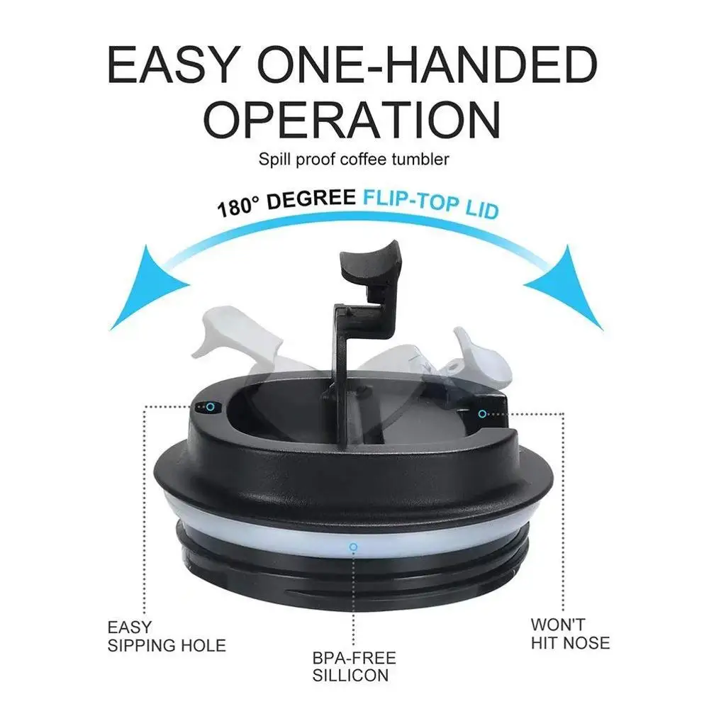 Термокружка для пива кружка кофе бутылка воды из нержавеющей стали с крышкой