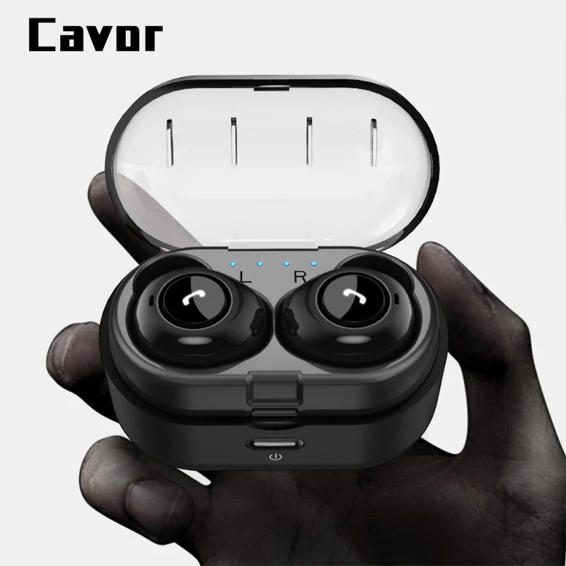 Waterproof Smart Blutooth Wireless Earphones with mic Earphone for xiaomi Mi A2 A3 Lite 8 9 Se 9T Pro Headphones Power Bank | Электроника