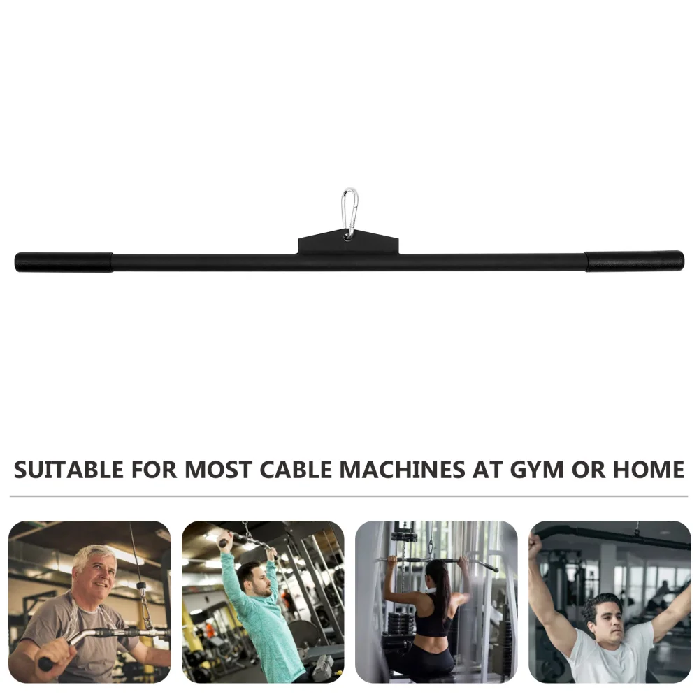

1 Set Down Bar Steel Bicep Bar Back Muscle Workout Tool Pulldown Rod