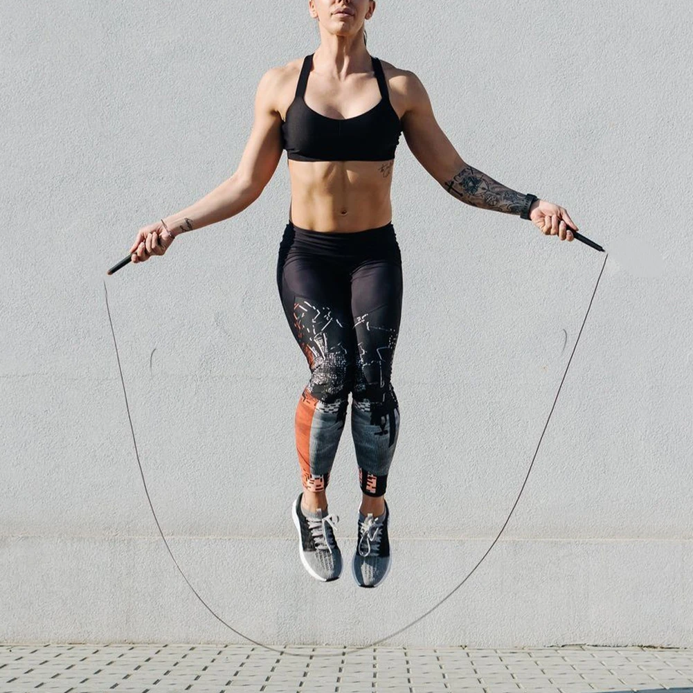 

Colorful Jump Rope 2.8 Meter Adjustable for Kids and Teens Outdoor Indoor Fun Games Skipping Rope Exercise Fitness Activity