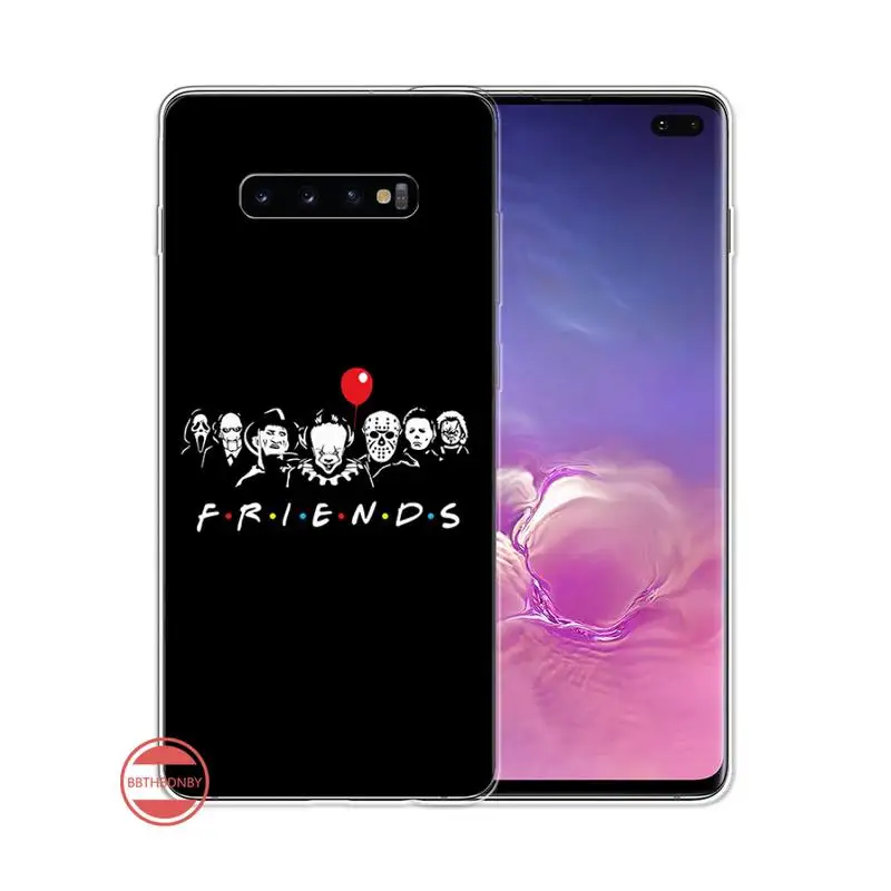 

Horror movie characters friends Phone Case For Samsung Galaxy S5 S6 S7 S8 S9 S10 S10e S20 edge plus lite