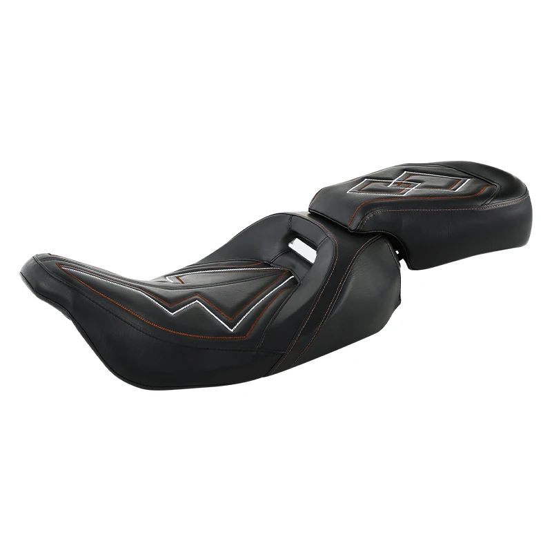 Motorcycle Two-up Front Rear Seat Backrest Pad For Harley Touring Street Glide FLHX FLHR FLTRXSE 2009-2021 | Автомобили и