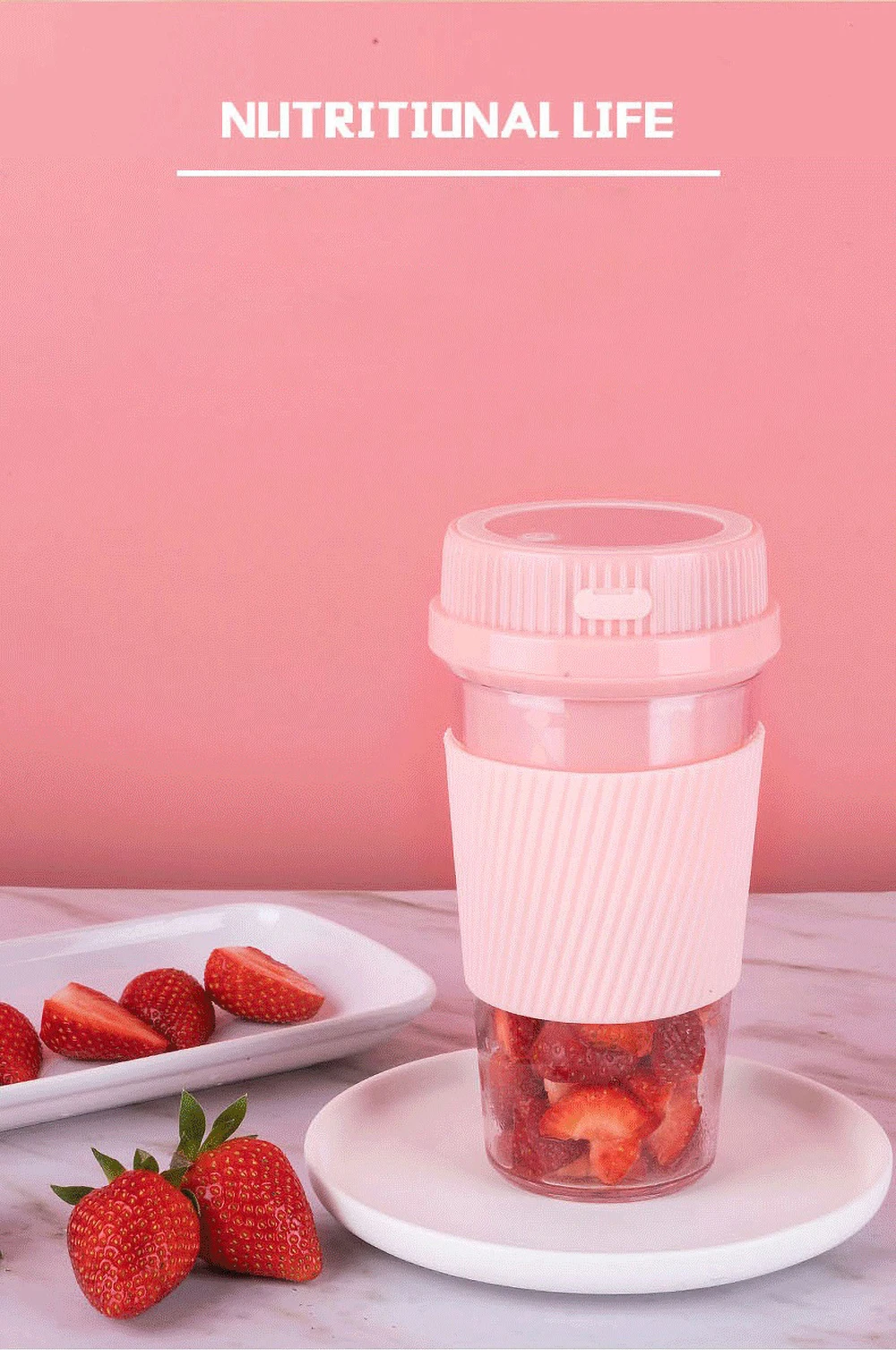 

250 ML USB Electric Fruit Juicer Cup Mini Squeezers Reamers Portable Lemon Juice
