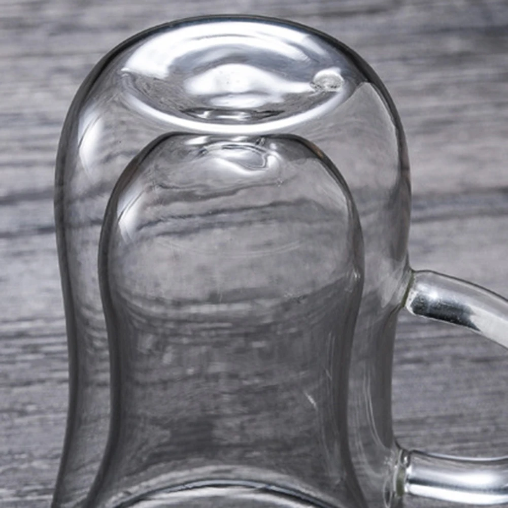 1 шт. прозрачная стеклянная чашка с ручкой 80 мл | Дом и сад