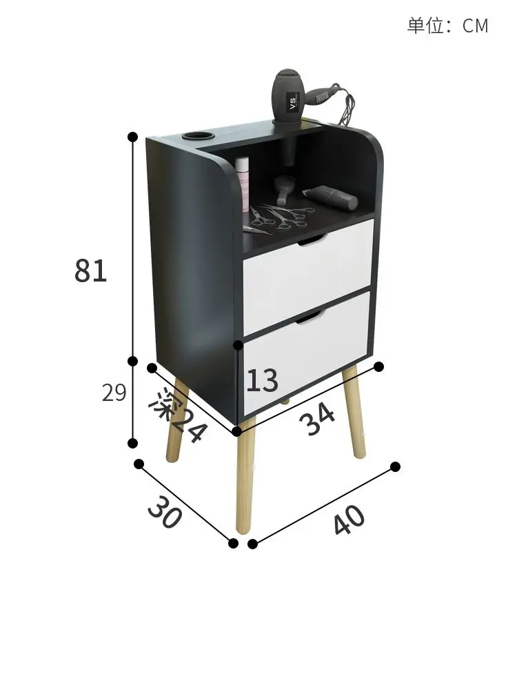 

Multifunction Portable Beauty cabinet, Shop Tool Cabinet HairdressingTool cabinet PracticalVarious colors are available