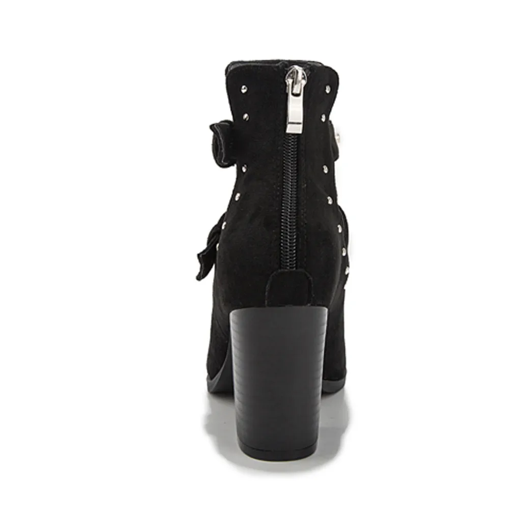 Модные женские ботинки повседневная кожаная обувь на низком каблуке весенняя