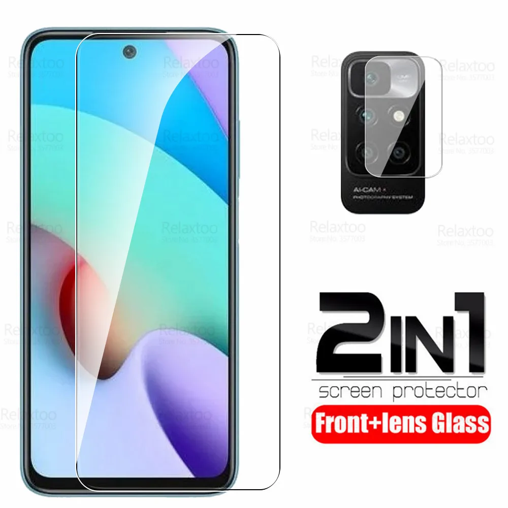 

For Redmi 10 Glass Camera Tempered Glass For Xiaomi Redmi10 Readme Redme 10 Screen Protector Armor Cover Protective Phone Film