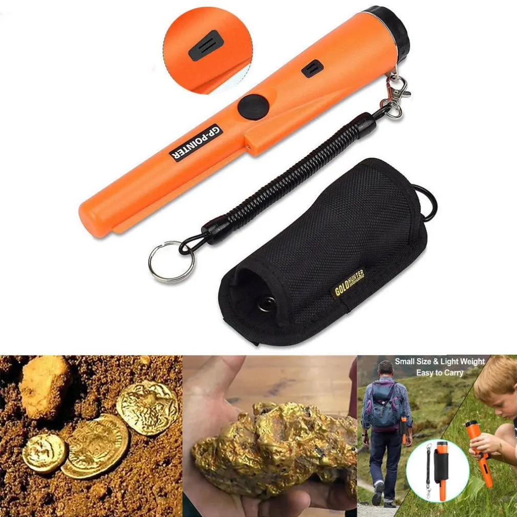 Metal Detector Pointer Pinpointing Cover GP-POINTER Hand Held Black Orange Green color | Безопасность и защита