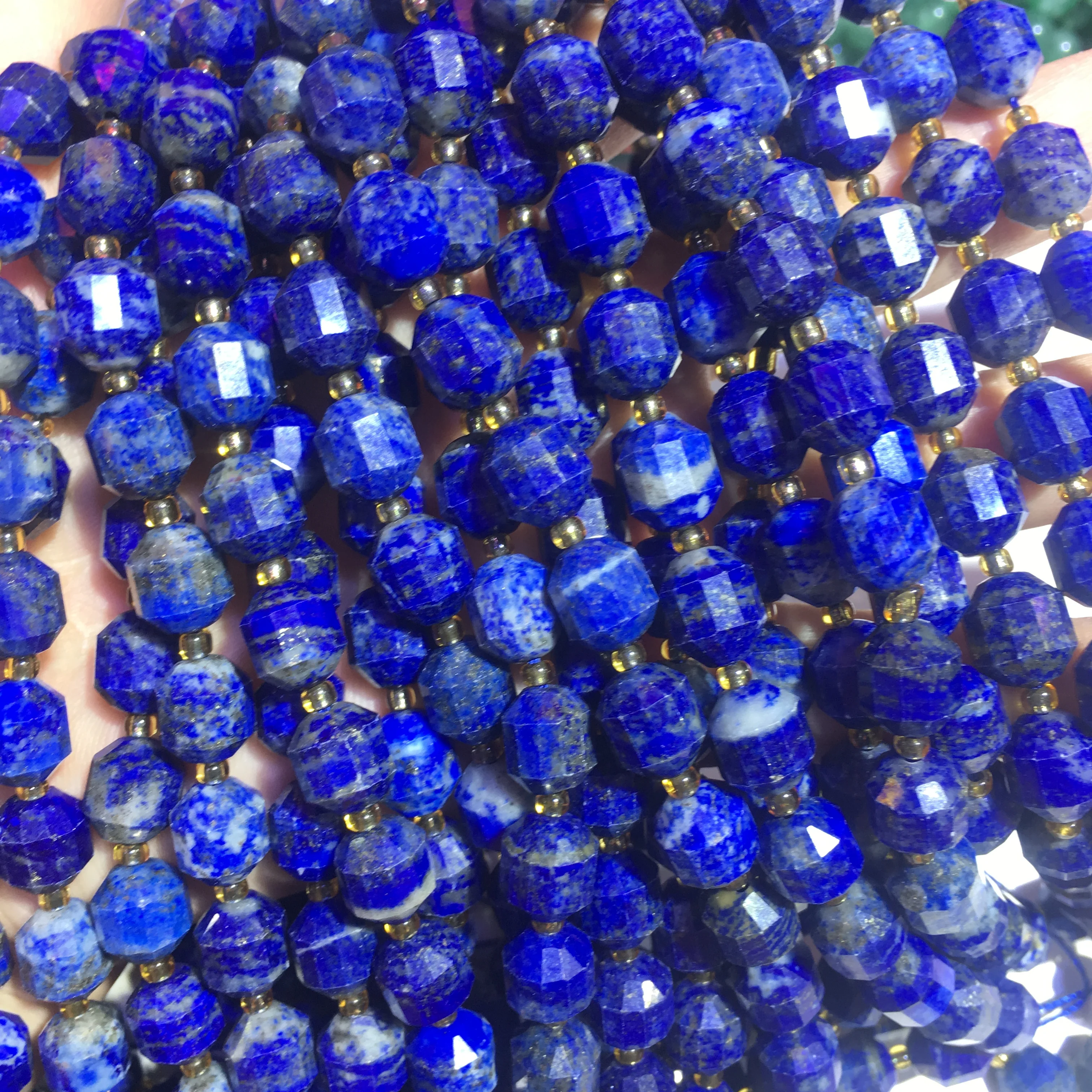 

Factory Price Lapis Lazuli Natural Stone Nugget Loose Beads Healing Energy Gemstone Making DIY Jewelry Bracelet Necklace Design