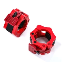 50mm professional clamp ring 2 pieces lock collar ring for dumbbell weightlifting bodybuilding material abs