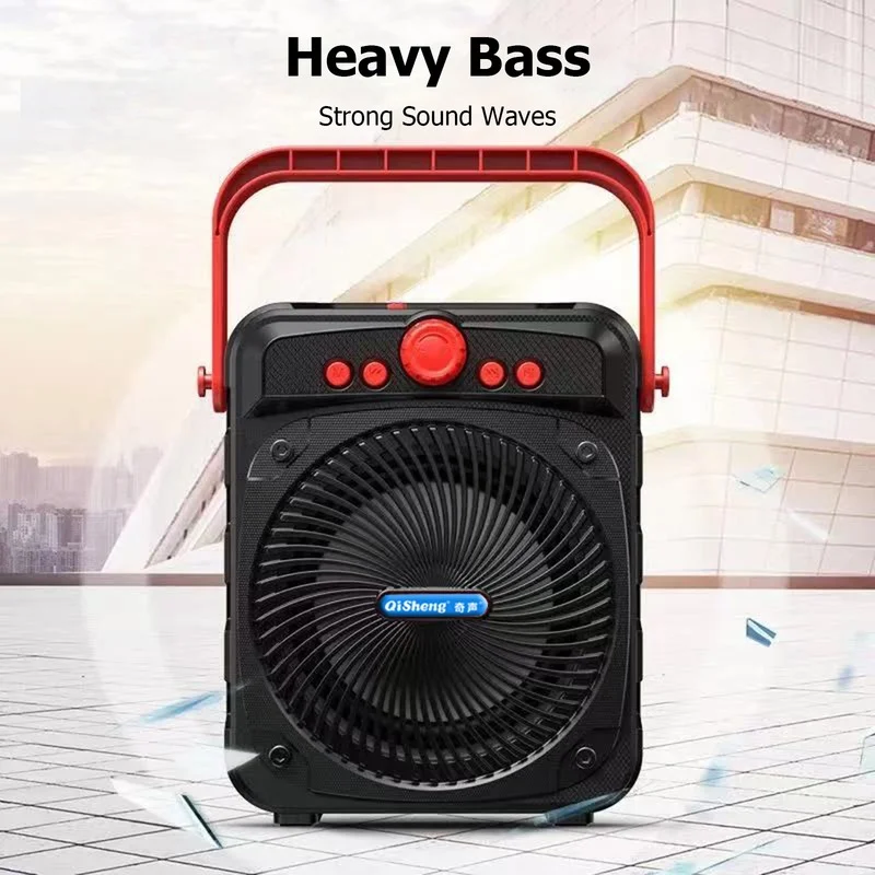 Беспроводной динамик сабвуфера стерео бумбокс громкий звук с мощными басами в режиме реального времени поддержка TF карты/ FM/ USB вход.