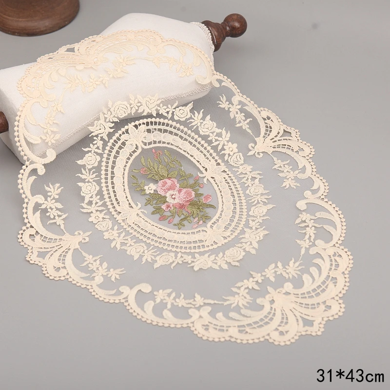 Кружевные изоляционные подставки для обеденного стола 1 шт. | Дом и сад