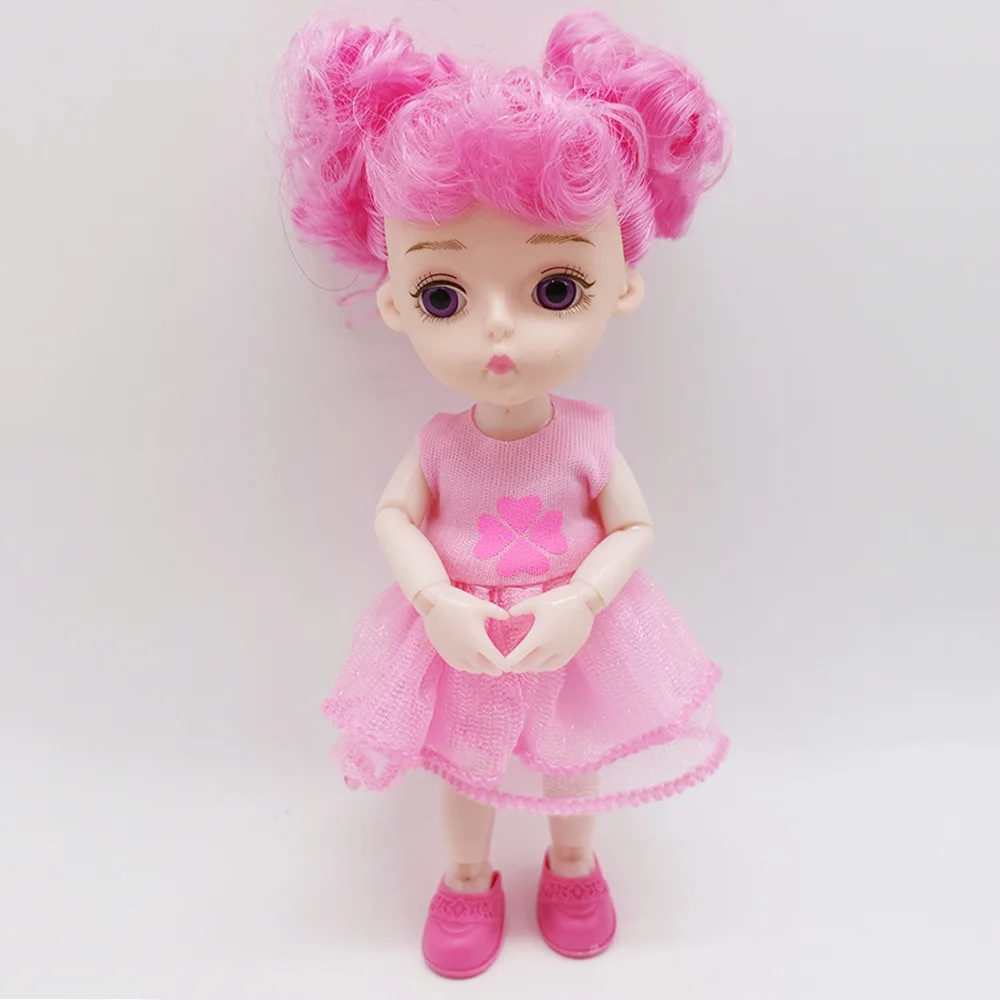 1/12, 16 см, BJD, платье для кукол, одежда, 13 суставов, сделай сам, милое, BJD, принцесса, куклы, модное платье, костюм, платье для девочек, куклы, аксессуары