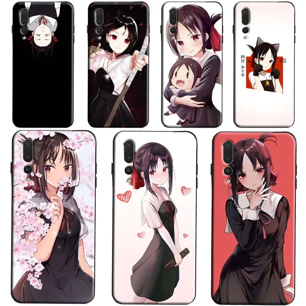 Kaguya Sama love is war Shinomiya Case For Huawei P30 P20 Pro P10 P40 Lite P Smart Z 2019 Mate 10 30 20 Cover | Мобильные телефоны