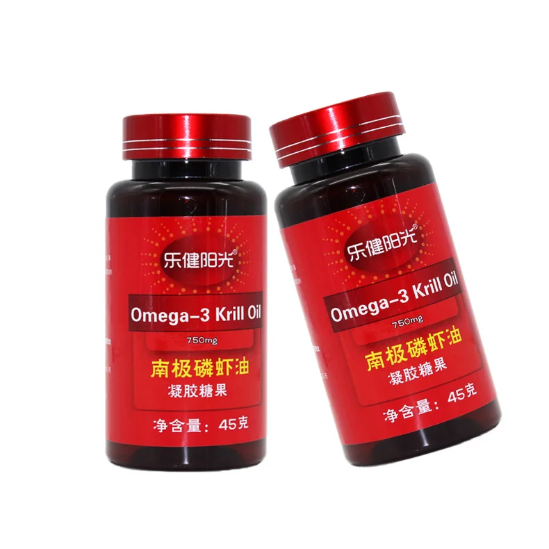 Антарктическое масло для криля конфеты астаксантин рыбное Омега мягкое 18