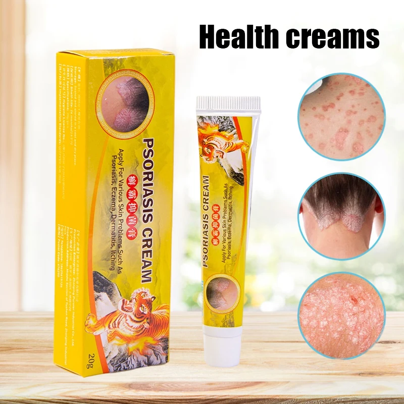 

Psoriasis Cream Antibacterial Dermatitis Pruritus Eczematoid Anti-itching Medical Ointment For Dermatitis Dropshipping --01
