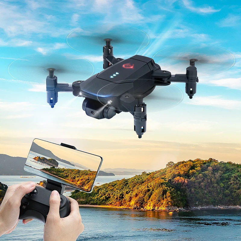 

Eachine D83 Palm-sized Mini RC Drone With 2.4G Wifi HD Camera Altitude Hold Foldable RC Quadcopter RTF Simple to Control Dron
