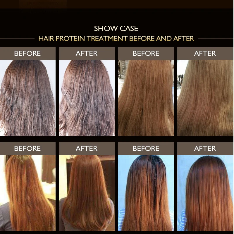 3.7% Золотой Кератиновый шампунь набор для выпрямления волос крем восстановления