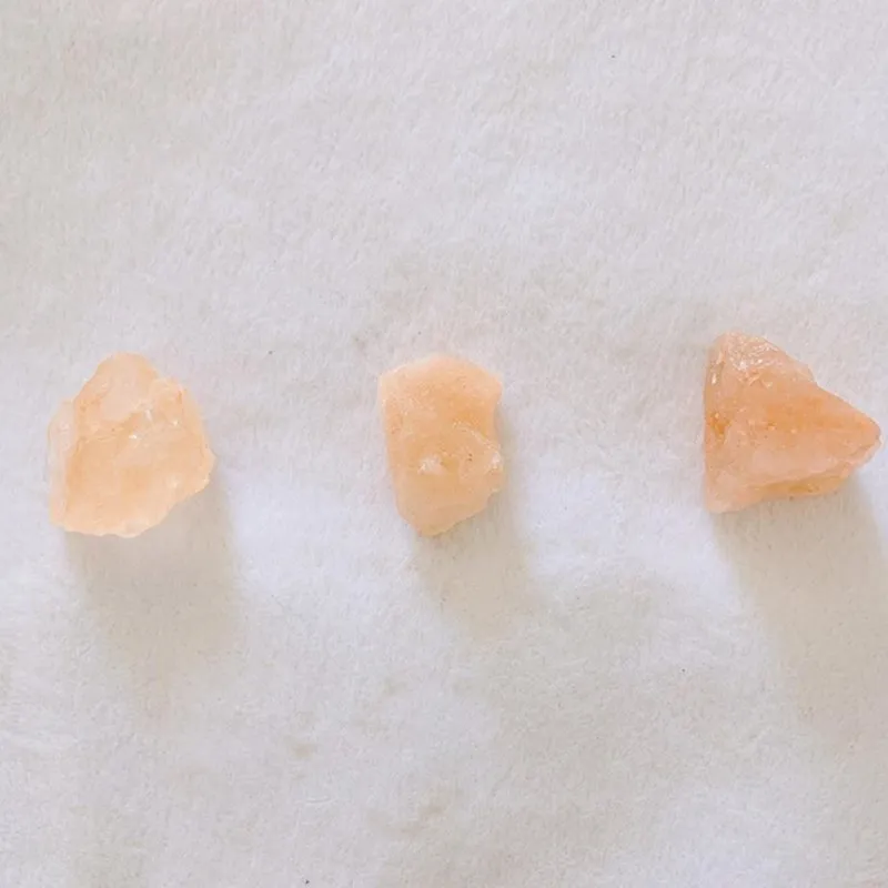 Апельсиновая соль необработанный хрустальный камень драгоценные камни