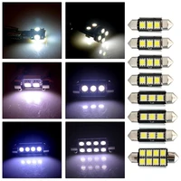 23 pcsset led light bulbs car interior lights dome ceiling decoration instrument reading lights trunk license plate lamps