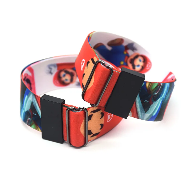 super mario bros louis brothers anime wristband game peripheral original ribbon bracelet childrens birthday gift kids toys free global shipping