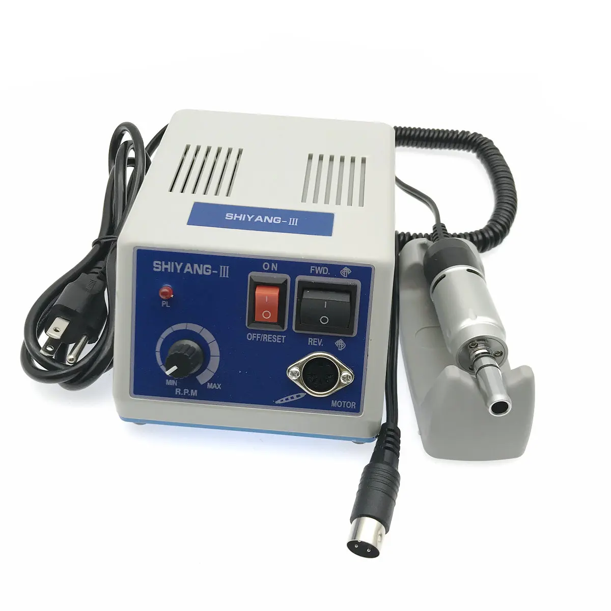 Стоматологический Электрический микро полировщик с мотором SHIYANG N3 машина + E Тип