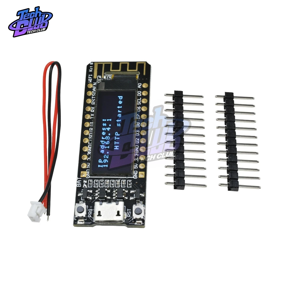 3.3V 5V 0.91 inch OLED Display ESP8266 CP2104 Wireless WiFi Development Board Module Micro USB DIY Kit for Arduino NodeMCU | Инструменты