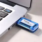 Портативный адаптер для чтения карт памяти 4 в 1 легкий высокоскоростной USB 2,0 интерфейс кардридер для Micro SD TF M2