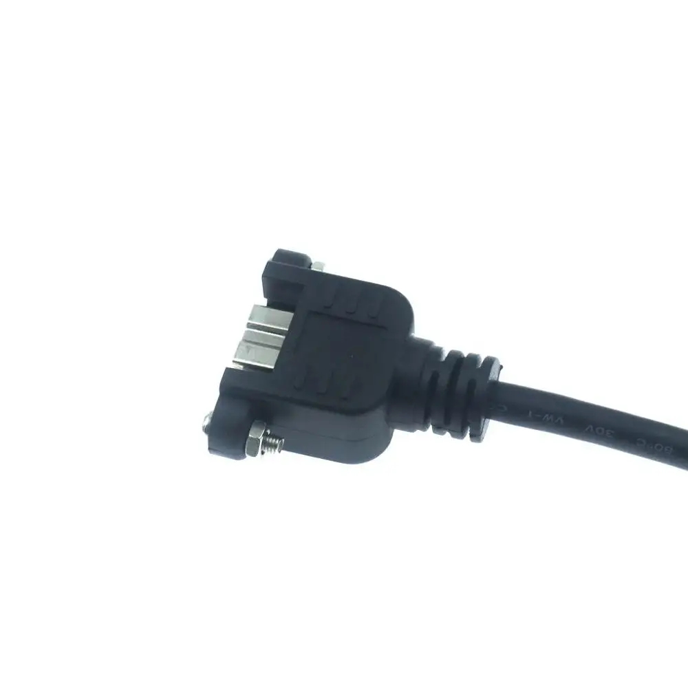 

High quality IEEE 1394B 9PIN male to female extension cable FireWire 800 installed two screws for industrial printers