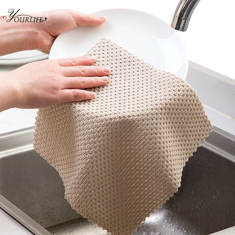 5 шт. кухонные полотенца OYOURLIFE|Чистящие салфетки| |