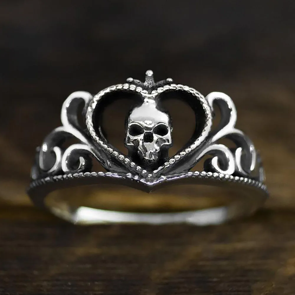 Кольцо в готическом стиле для мужчин и женщин ювелирное изделие с отверстиями