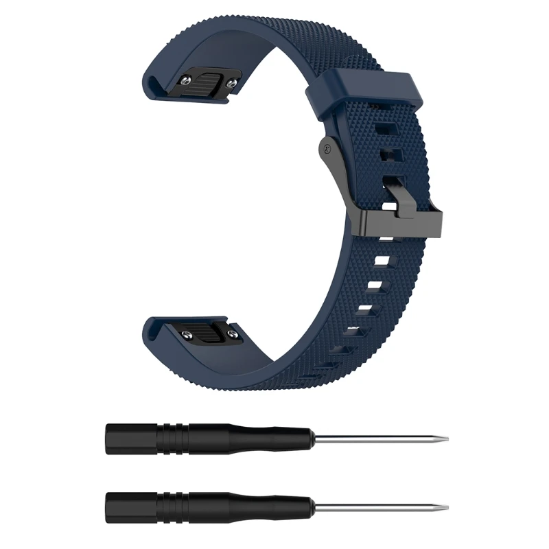

Replacement Silicone Quick Install Wrist Band Strap for garmin Fenix 5S Watch