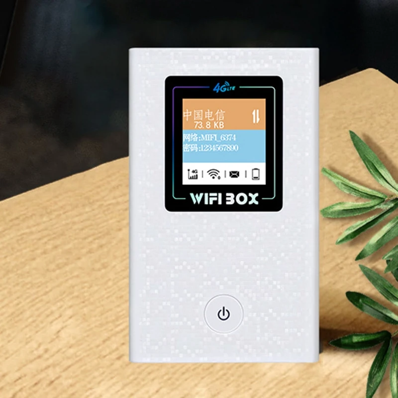 Portable 4G Wifi Router Lte Wireless 6800MAh Battery Power Bank Hotspot Unlocked Car Mobile with Sim Card Slot | Компьютеры и офис