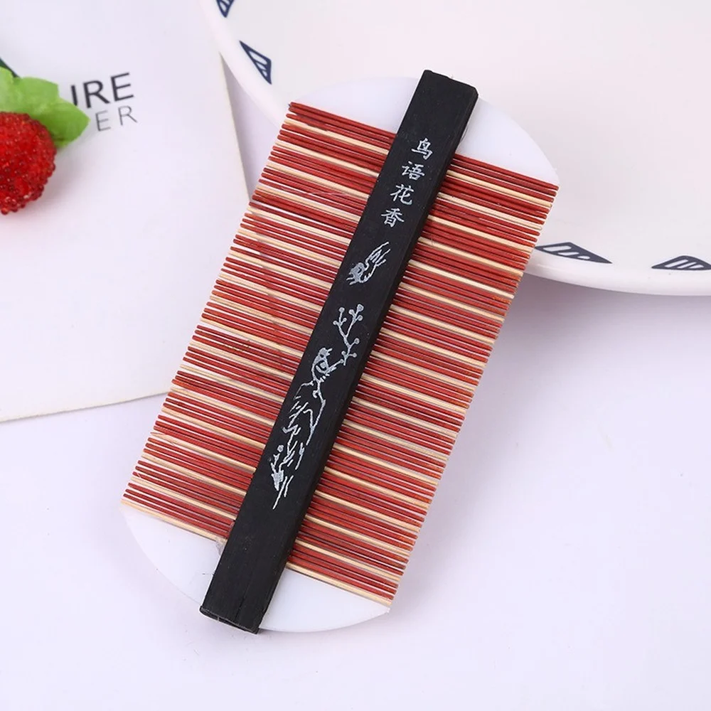 Китайская традиционная бамбуковая Расческа для вшей плотная расческа ручной