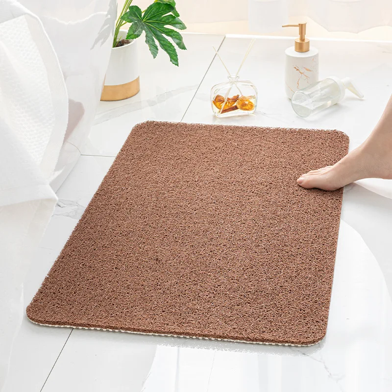 mircrofiber non slip bath mats with anti moldy sucker bathroom carpets rugs soft toilet floor rugs waterproof shower bath mat free global shipping