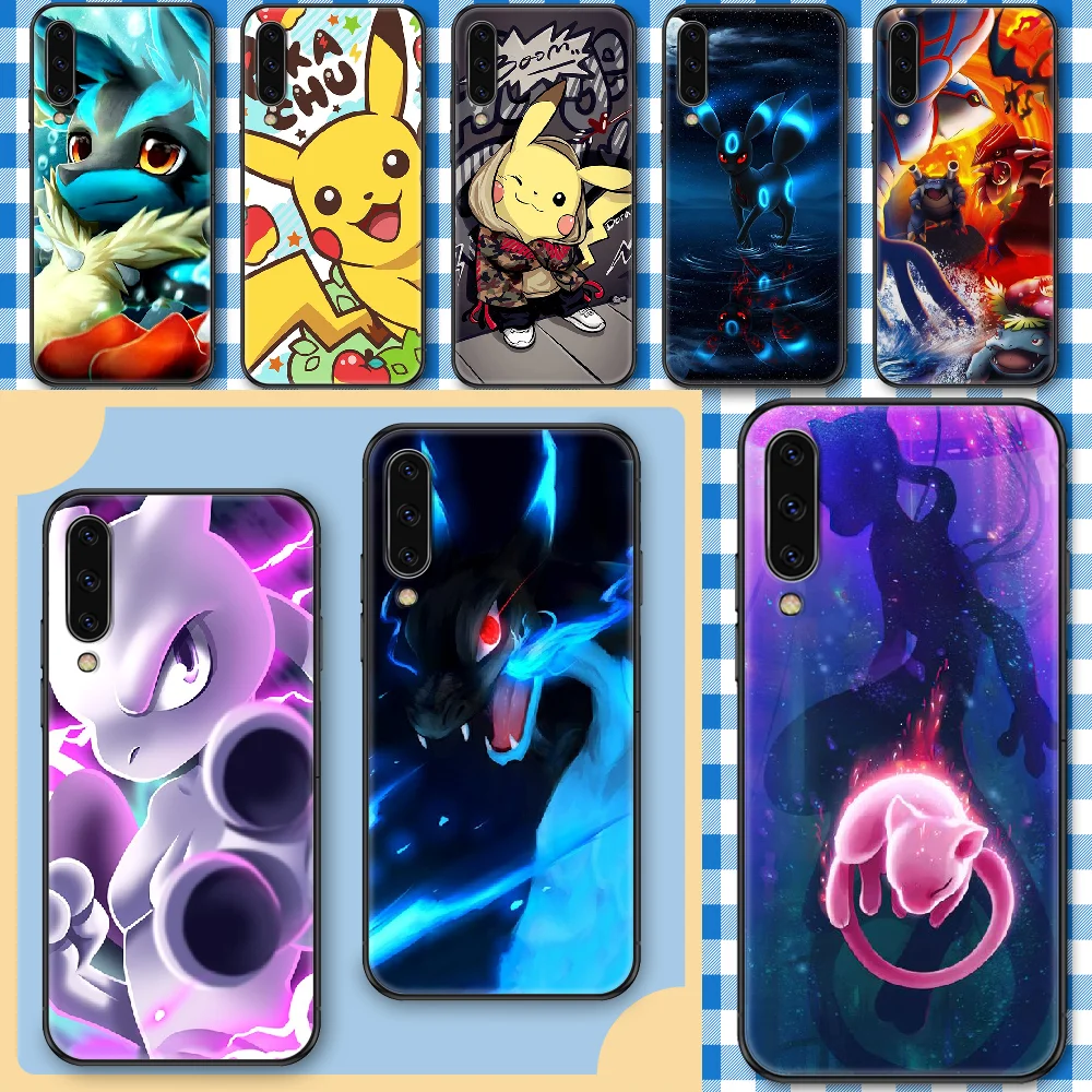 

Cute P-Pokemones Cartoon Phone Case For Samsung Galaxy A 10 12 20E 21S 30 32 40 50 51 52 70 71 72 5 6 7 2016 2018 black tpu