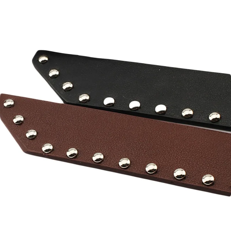 

PU Leather Belt Square Rivet Stitching Metal Pin Buckle Belts Wild Casual Fashion Punk Women Belt Hot