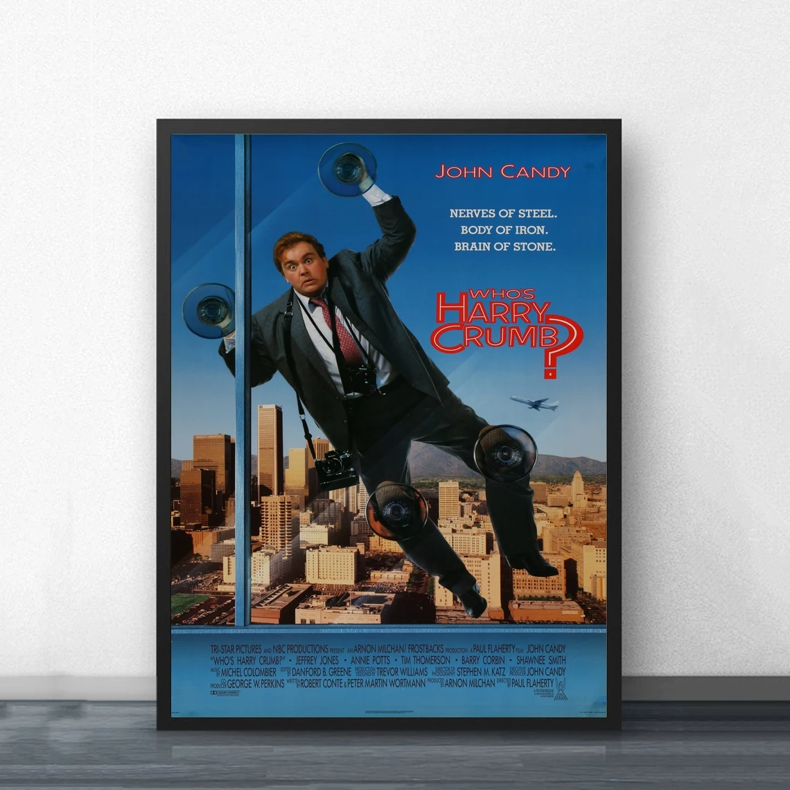 

Who's Harry Crumb_ - 1989 Movie Poster Home Decor Classic Movie Cover Art Photo Canvas Poster Print Wall Painting