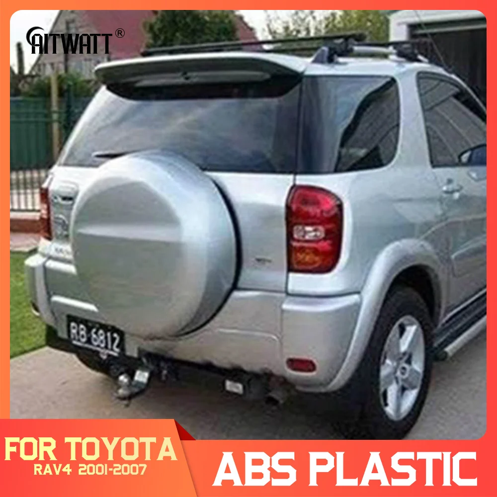 Спойлер AITWATT для Toyota RAV4 RAV 4 черный спойлер 2001 2007 из АБС пластика задний крыльев