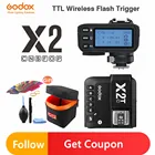 Беспроводной триггерный передатчик Godox X2T-C, X2T-N, X2T-S, X2T-F, X2T-O, TTL 1X2T-P s HSS для Canon, Nikon, Sony, Fuji, Olympus