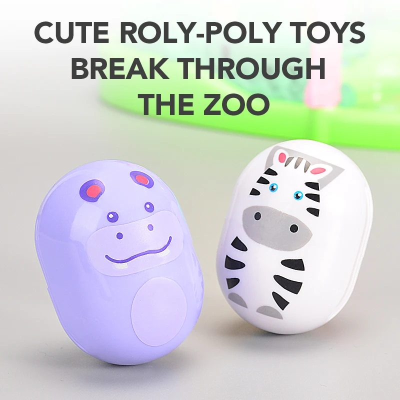 Детские игрушки на тему приключений Roly-poly Zoo Deisgned для детей гоночный путь беговая