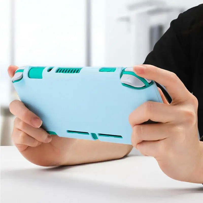 Новый жесткий силиконовый чехол для Nintendo Switch Lite NS аксессуары защитный Cristal