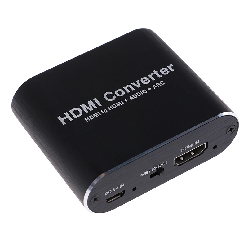 HDMI аудио экстрактор 4K 60 Гц 5 1 ARC в оптический Toslink SPDIF 3 мм стерео конвертер