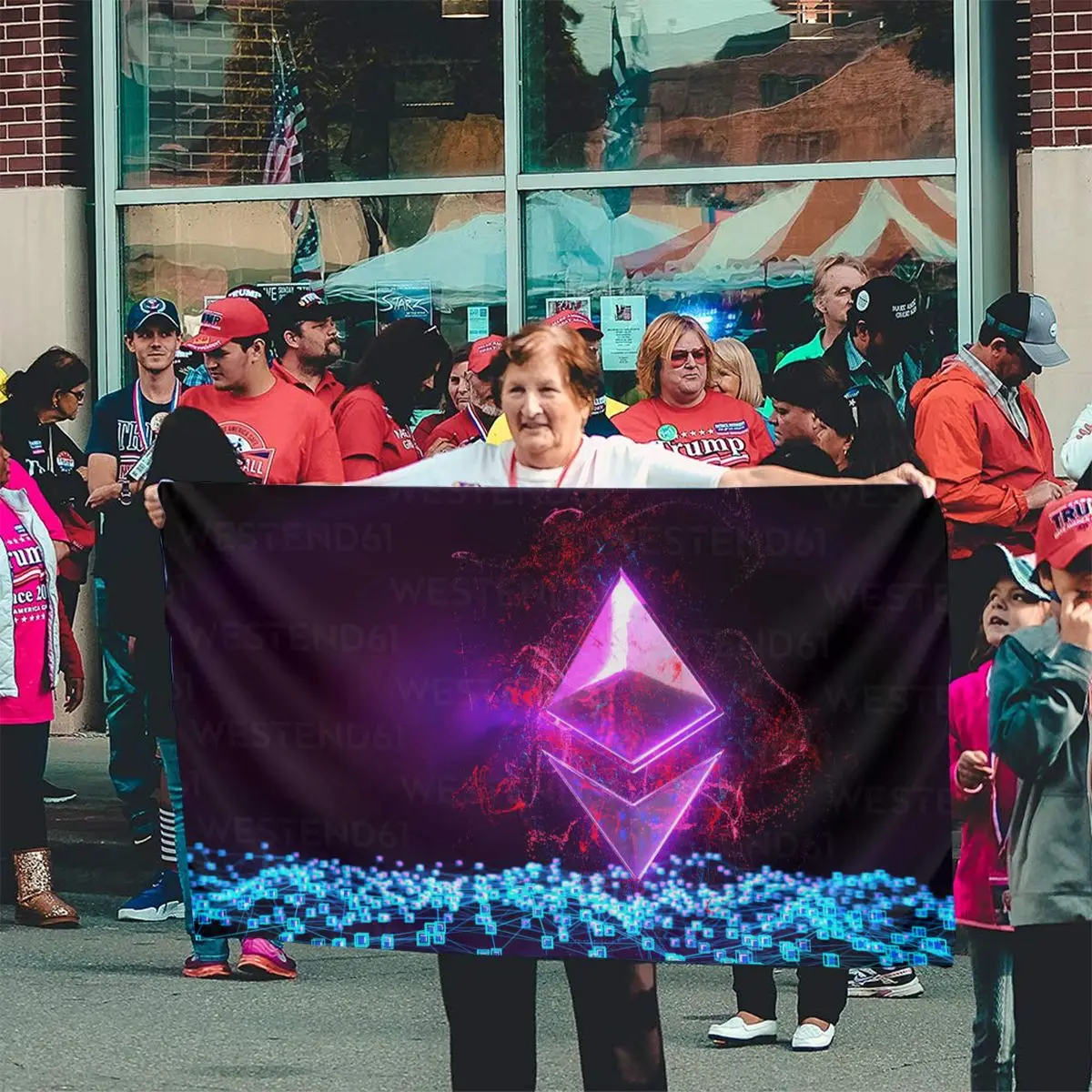 Эфириум 713 флаг гордости печатный подарочный баннер для дома улицы Канада