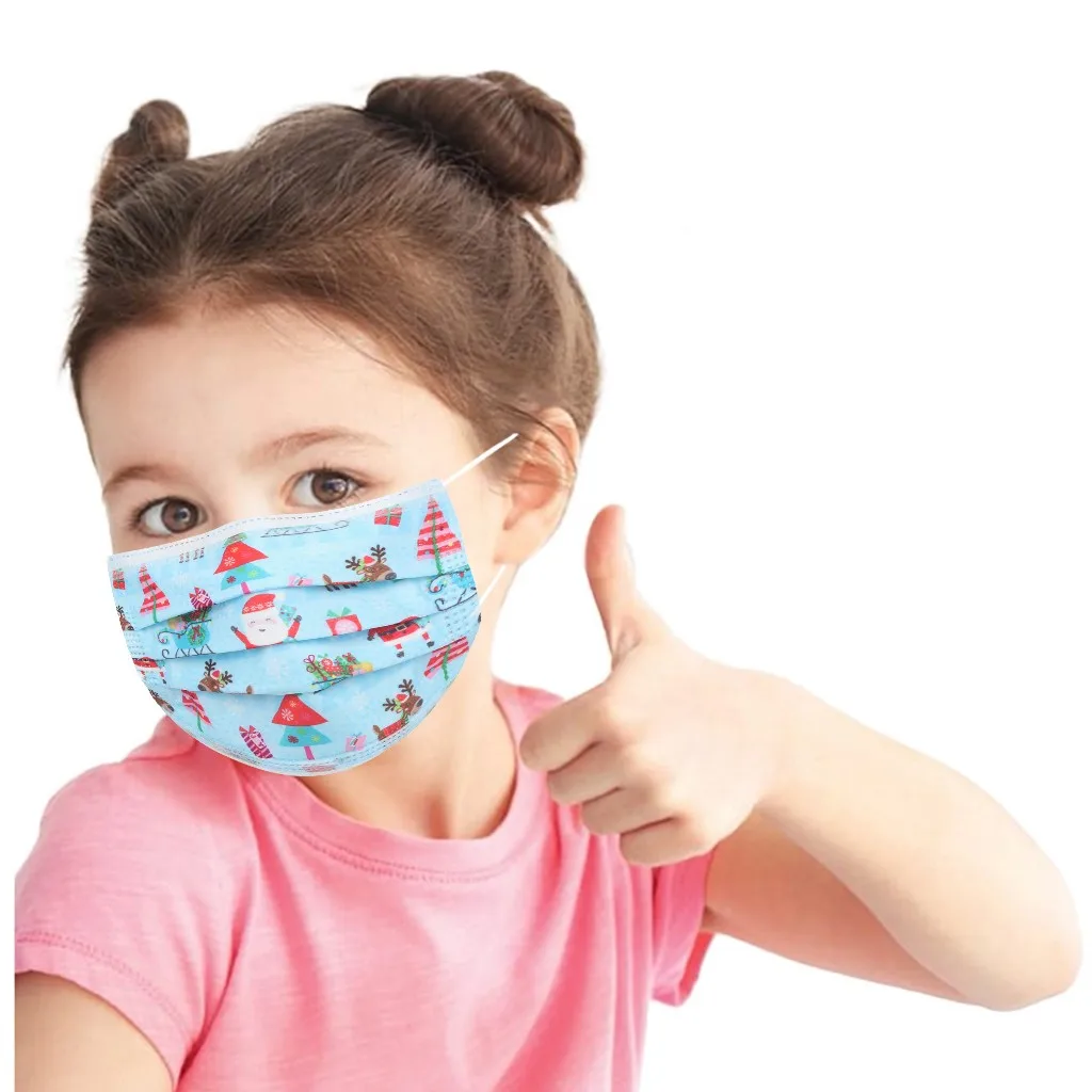 Одноразовая маска для лица промышленные Детские и одноразовые маски Хэллоуина