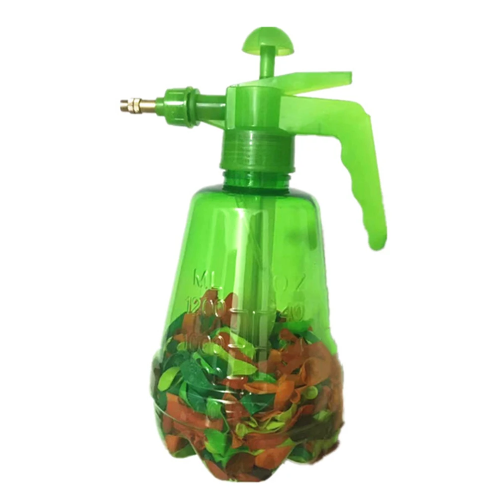 

Children Innovative Water Balloon Portable Filling Station Spray Bottle Manual Water Inflation Ball Toy Drop Shipping