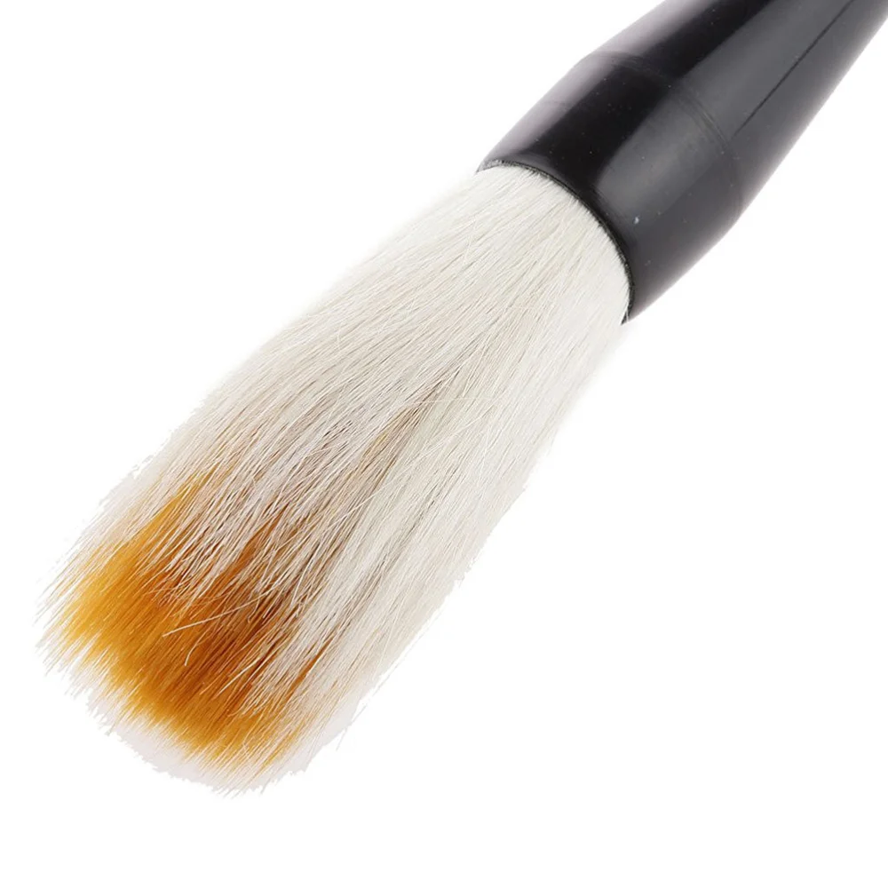 

White Goat Hair Short Bamboo Shaft Chinese Writing Brush Calligraphy Brush