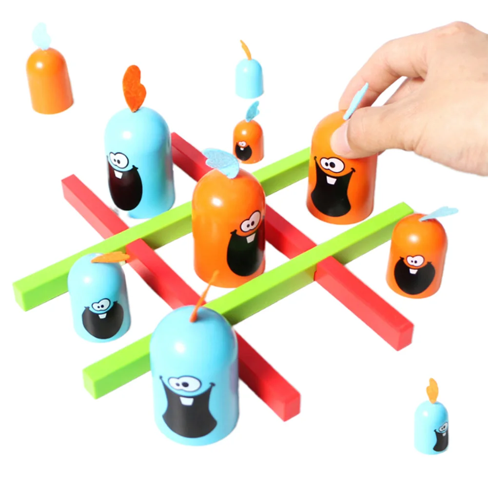 Милые петухи цвета познания дети взрослые настольная игра взаимная PK